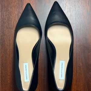 Saks Fifth Avenue Black “Donna” High Heels size 8.5